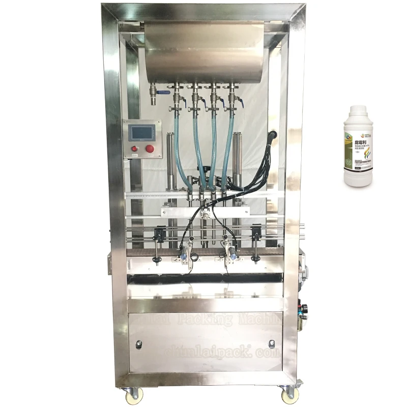 Высокоэффективная линия по производству гербицидов для розлива в бутылки с пестицидами и защитой от коррозии