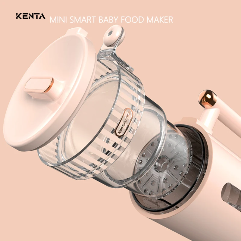 Multifunction Mini 8 In 1 Electric Automatic Soybean Baby Soup Maker Steamer Baby Food Maker Processor And Blender