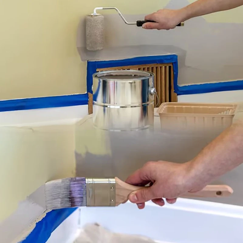 14 Days Uv High Adhesive Crepe Paper Masking Tape Painters Blue Masking Tape For Indoor Decoration Printing