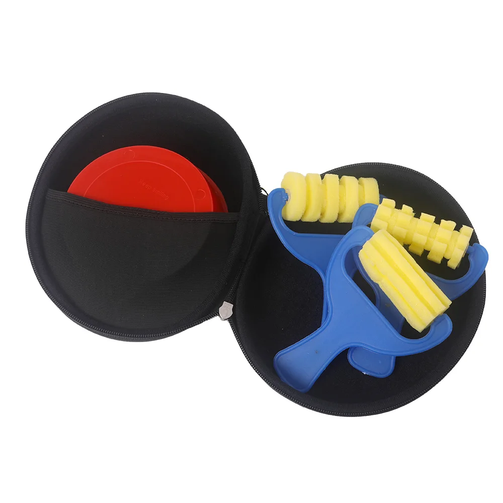 custom carrying round earphone small storage zipper eva hard case eva zip case round eva case