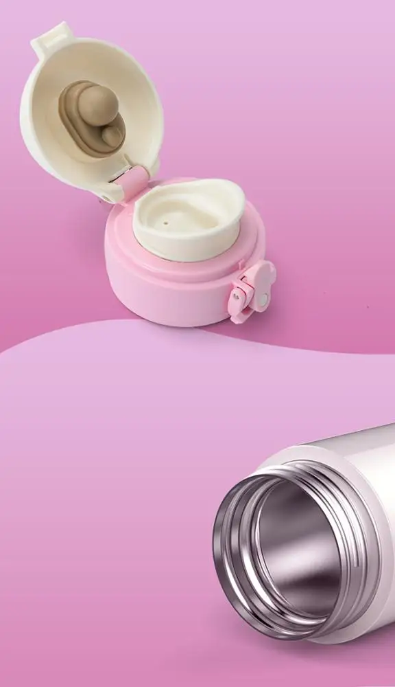 
SIMITA Double Wall 304 Stainless Steel Vacuum Flask Leak Proof Long-Time Insulation Fashion Water Bottle for Home Sports GYM 