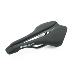 KEREACHY Bicycle Saddle Seat for Road Beach Racing Bike PU Leather Mountain Cruiser Bike seat