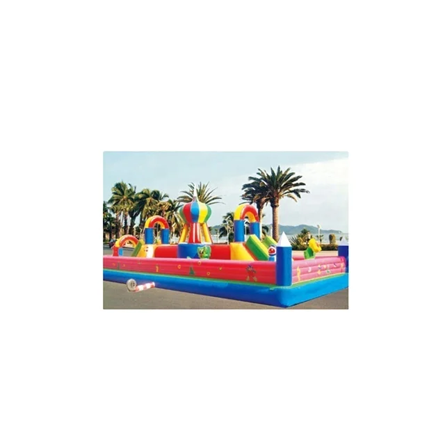 Гигантский надувной замок для детей, дешевый надувной батут из ПВХ для продажи