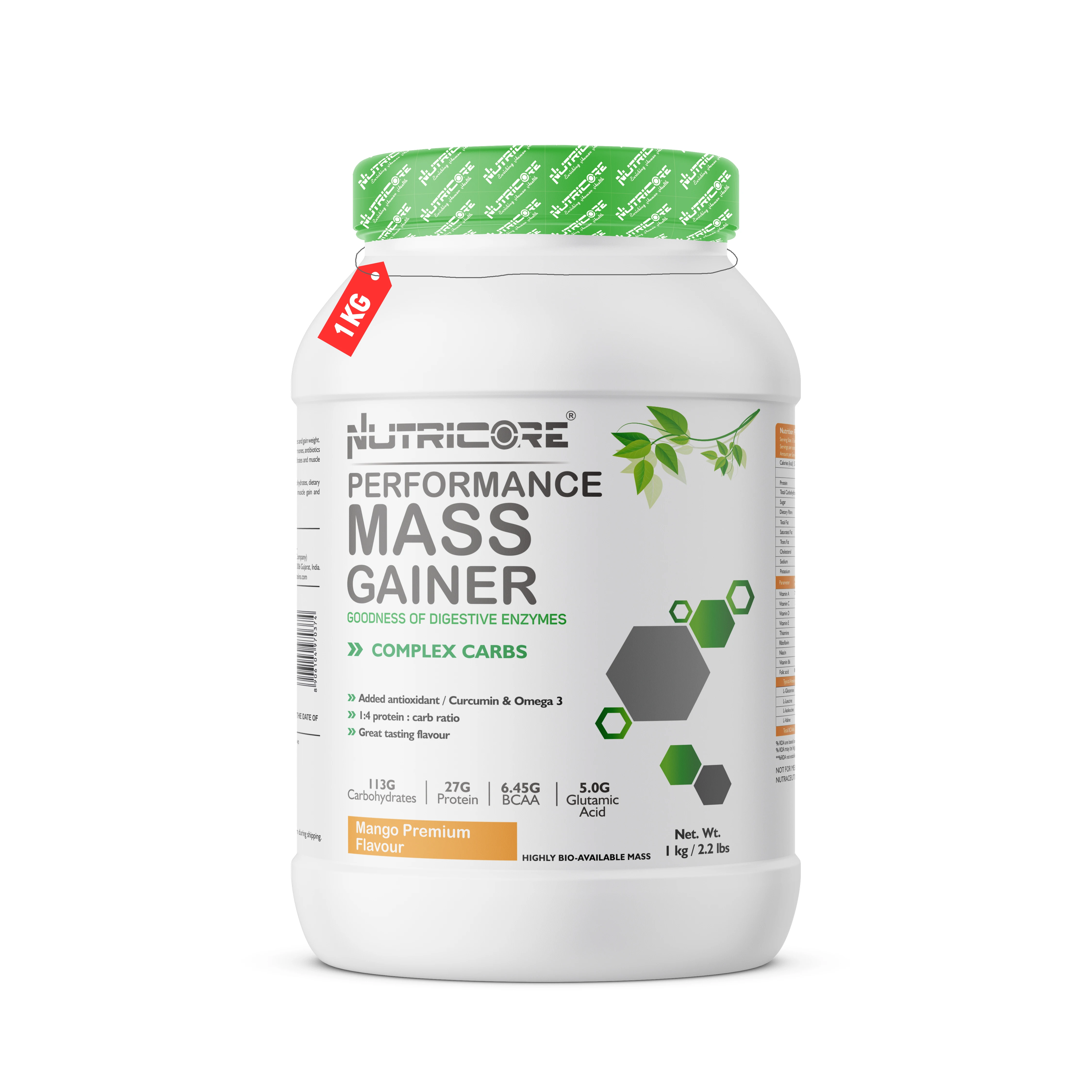 Excellent Quality Bulk Sale Pure Mango Premium Flavor Mass Gainer Supplement