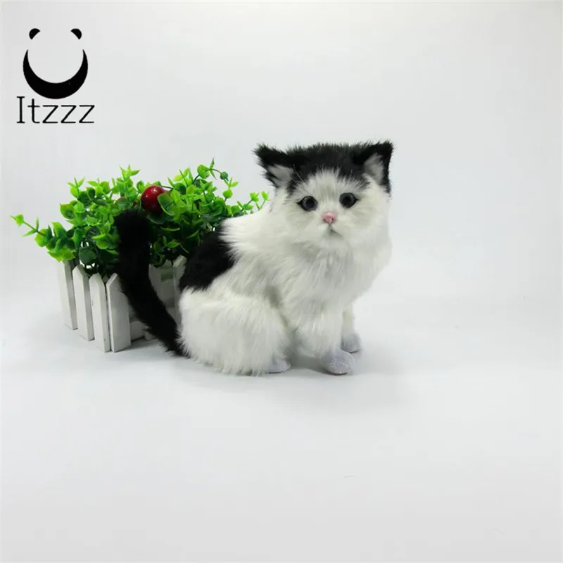 Hot Sale Little Lovely Cats Custom Anime Plush The Simulated Fashion Cats High Quality Plush Toy Animals