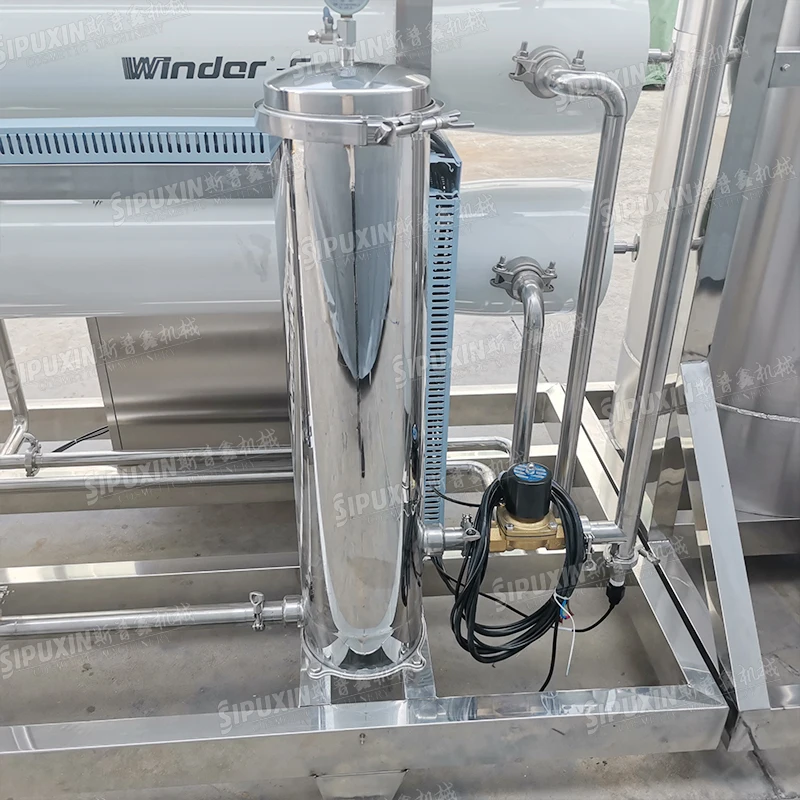 SPX New  2 stage water filter RO plant water treatment