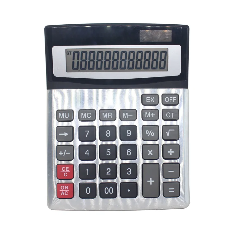 Торговый центр офисный ЖК-цифровой дисплей 12 цифр настольный электронный калькулятор 1200V-B
