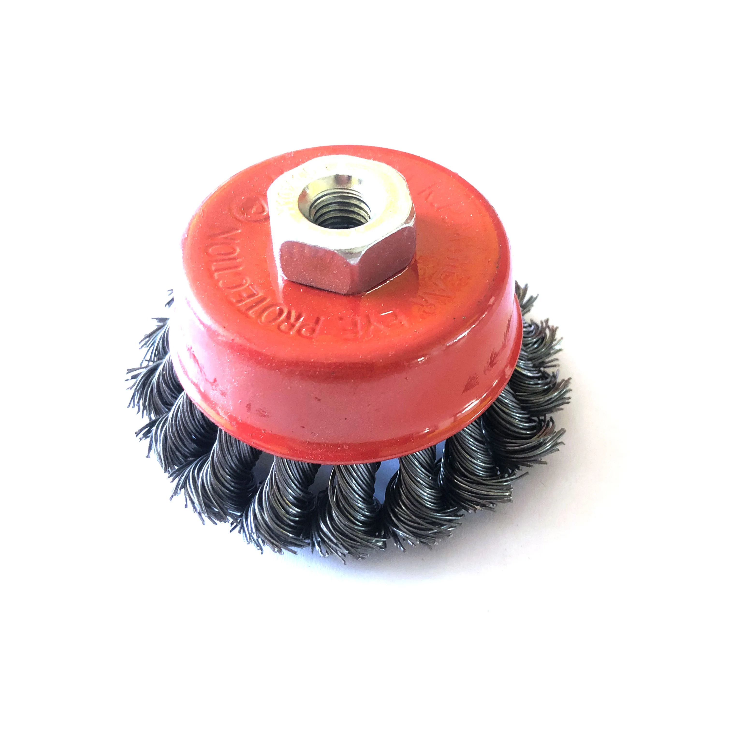 Powerful Twisted  knot steel Wire Cup Brush for angle grinders