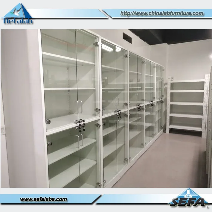 Lab Glassware Cabinet, Laboratory Vessel Cabinet, Lab Storage Cabinet