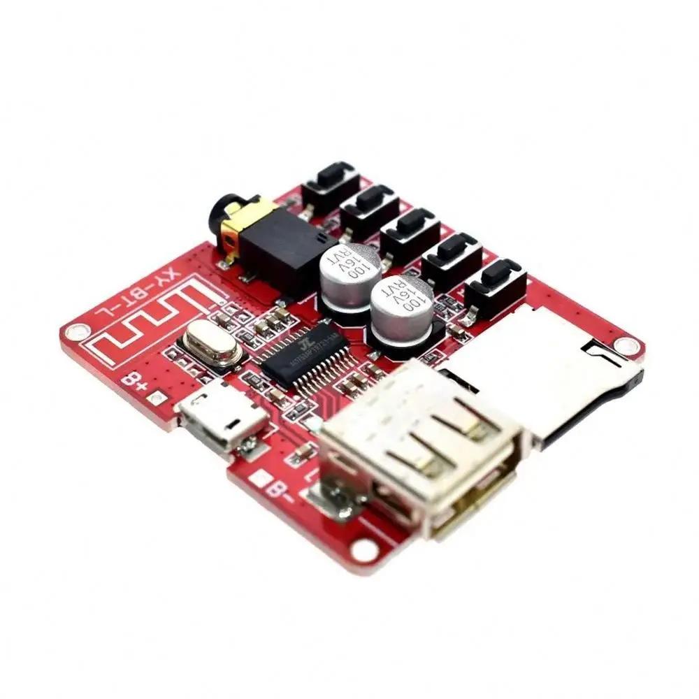 Bluetooth decoder board MP3 lossless car speaker amplifier modified Bluetooth 4.1 circuit board