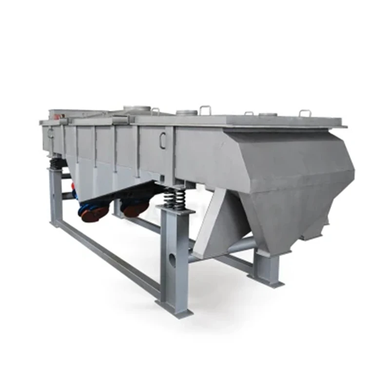 Industrial  activated carbon particle screening Linear Screen Vibrating Sieve