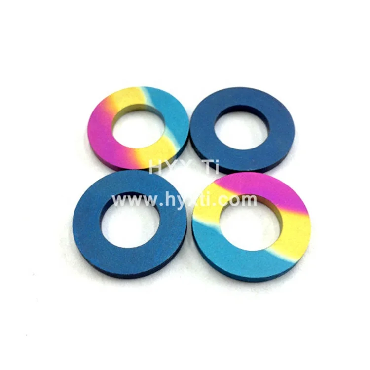 China Customized Much Longer Lifetime Titanium Drilled Flat Washer