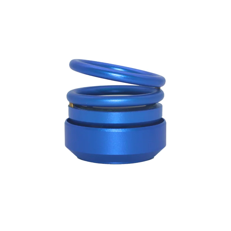 CNC Lathe Portable Dynamic Mini Heater Air Purifier Diffuser Double Ring Rotating Dynamic Molecular Heater Fragrance Diffuser