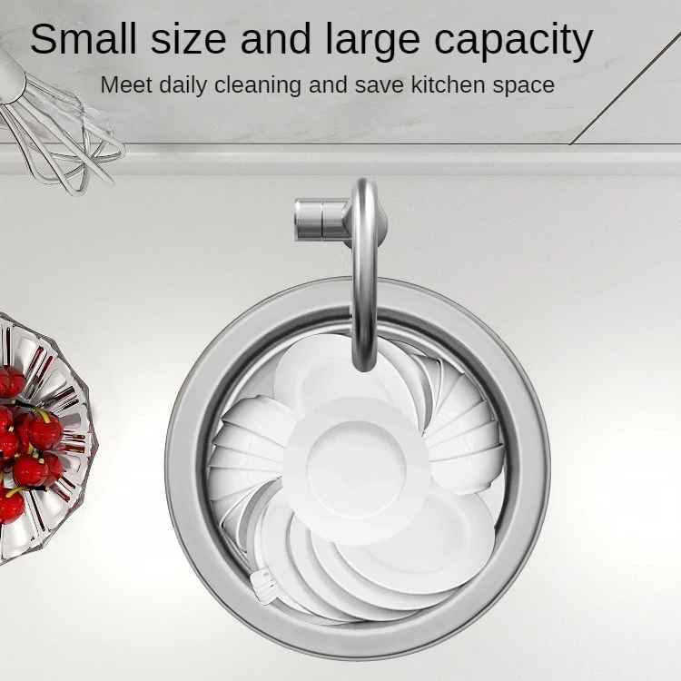 SS 304 Stainless Steel Home Bar Basin Rectangular Undermount Single Bowl Sink Mini Small Kitchen Sinks