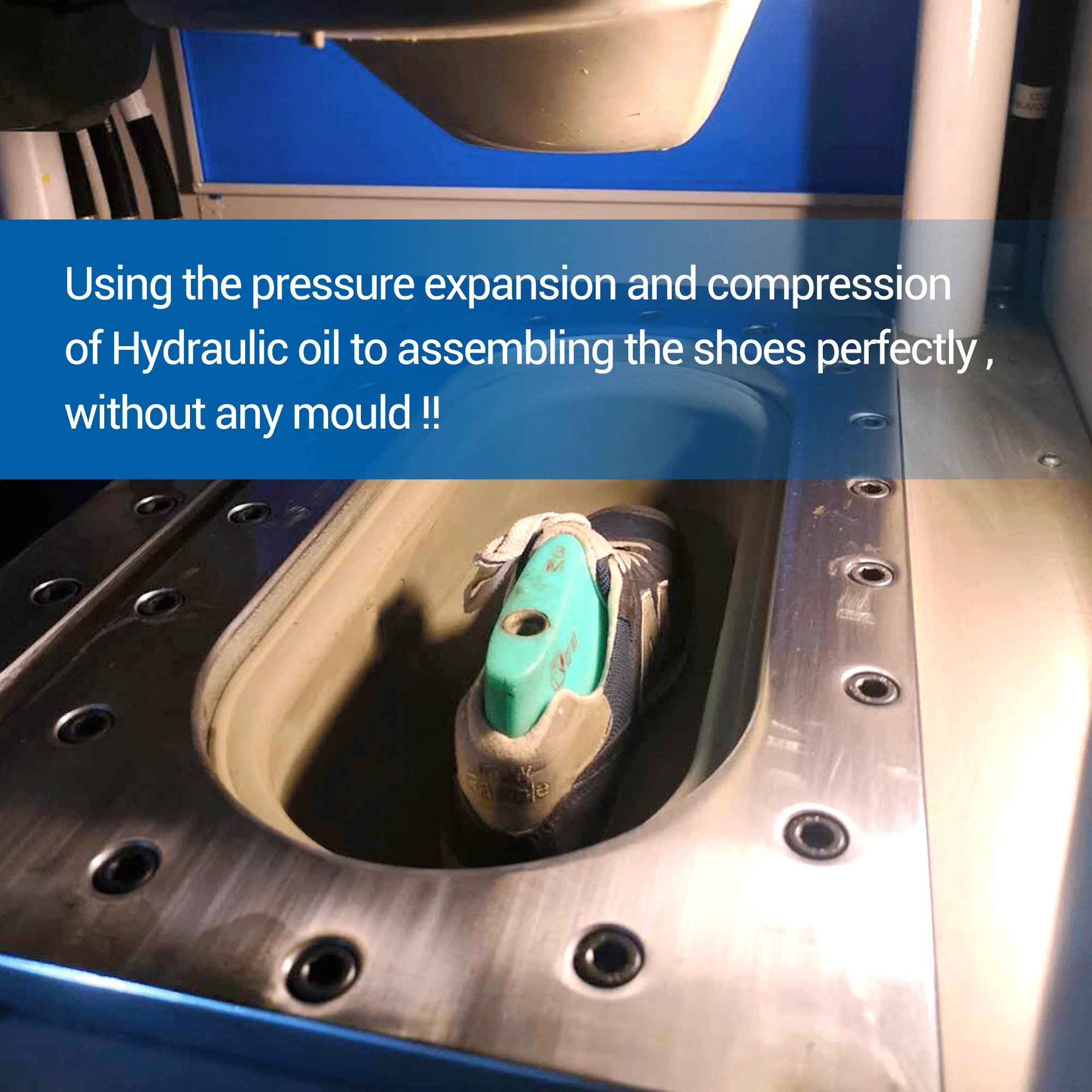 ASFROM NON PAD GEL PRESS MACHINE FOR SHOES MAKING