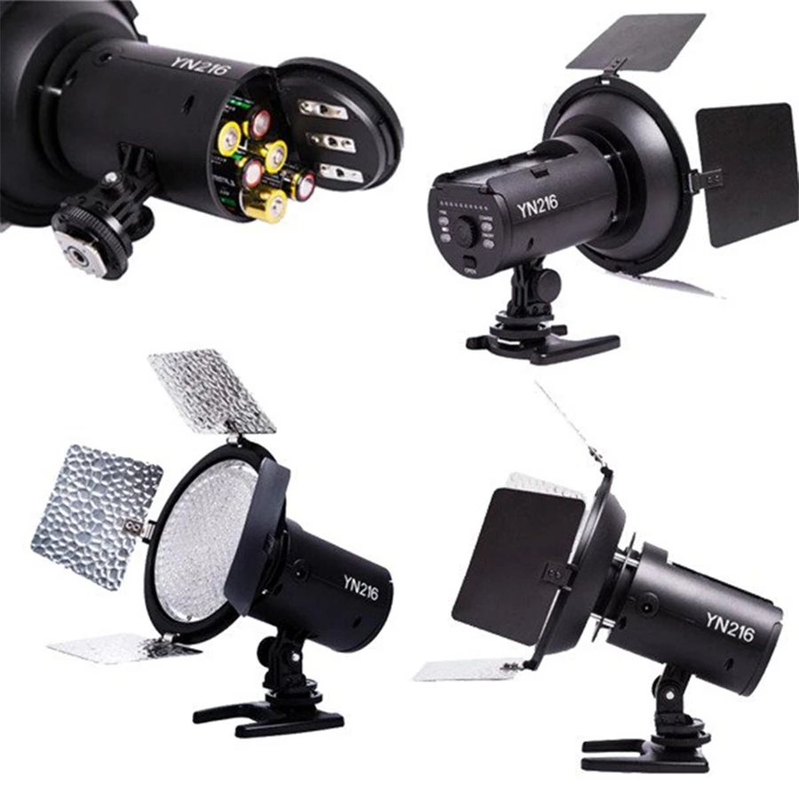 2022 hot Professional Yongnuo YN216 LED Studio Video Light 3200-5500K Fill Light for DV DSLR Camera Canon Sony