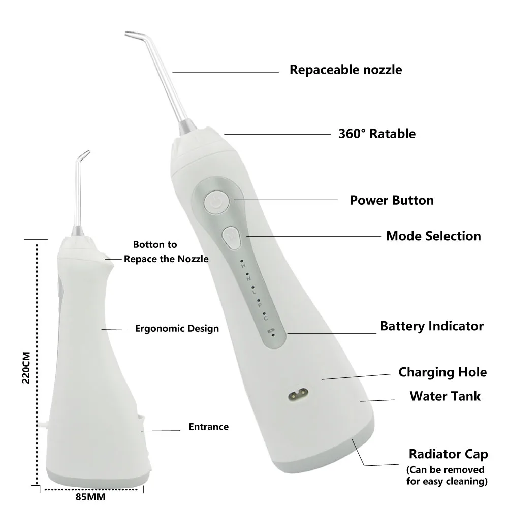 New Release 2022 Oral Irrigator Flosser Water Pick Flosser Water Flossers For Teeth