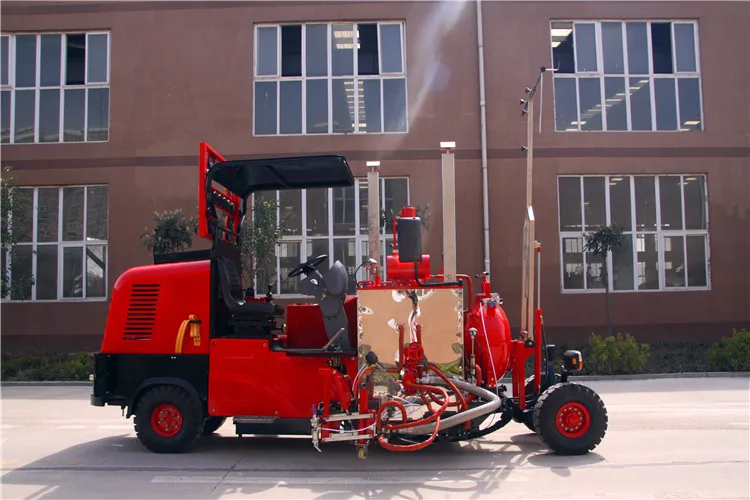 Big thermoplastic spraying road marking machine for sale machine de marquage routier