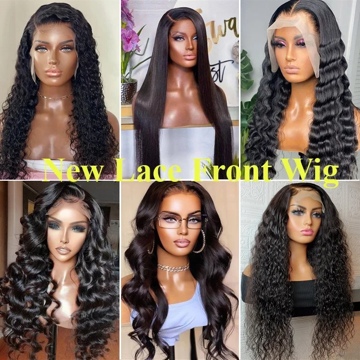 KBL skin like 13*4 hd lace frontal wigs vendors, 250% 180% 150% density  wigs human hair lace front Brazilian hair wig
