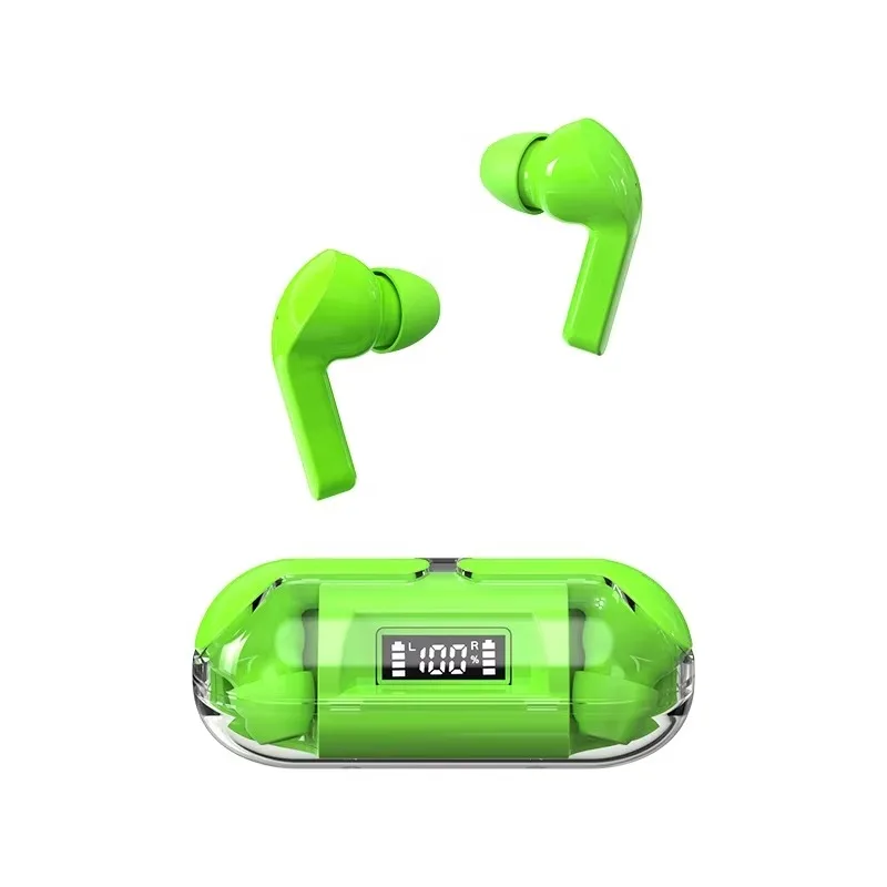 Hot Fone TM20 TWS Wireless Earbuds Headset Stereo Headphones Sport Cancelling Waterproof Earphones Mini Transparent Earphone
