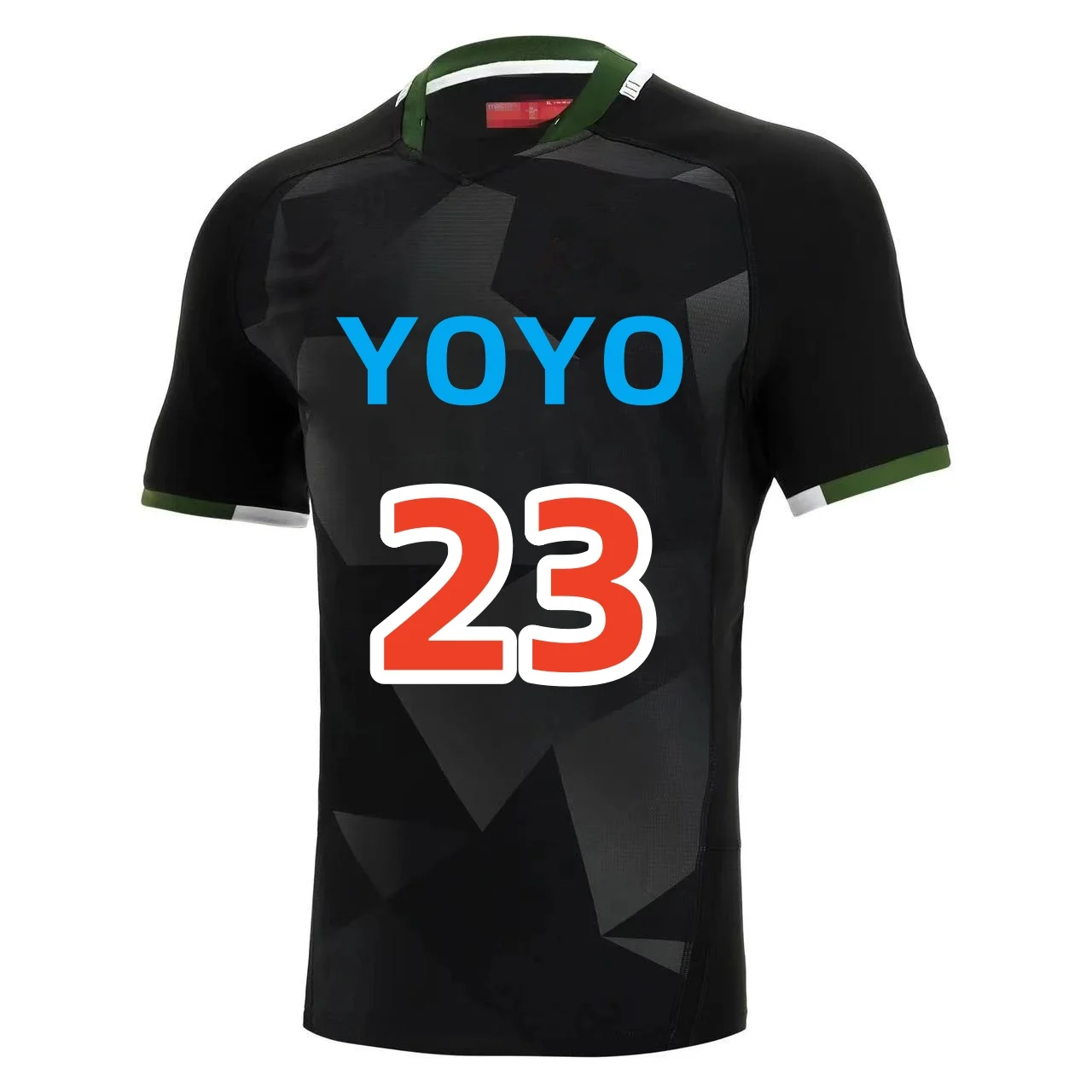 Customized team breathable short sleeved sublimated embroidery breathable loose American olive jersey unisex jersey