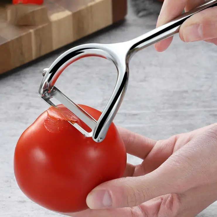 Amazon New Product Stainless Steel Peeler Fruit Vegetable Shredder Slicer Planing Cutter Potato Carrot Grater Kitchen Tool