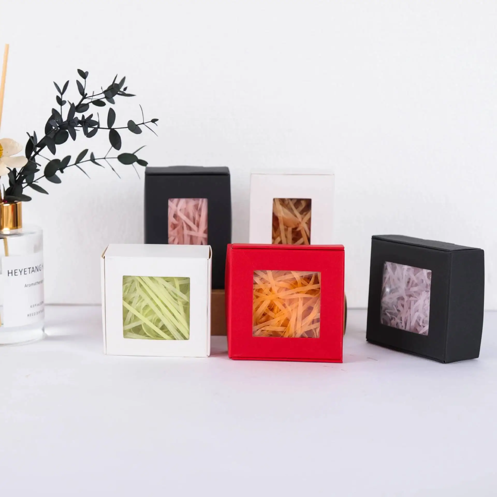 Custom Printing Cosmetic Soap Packaging Box Handmade Glossy Packaging For Soap Paper Box With Own Logo