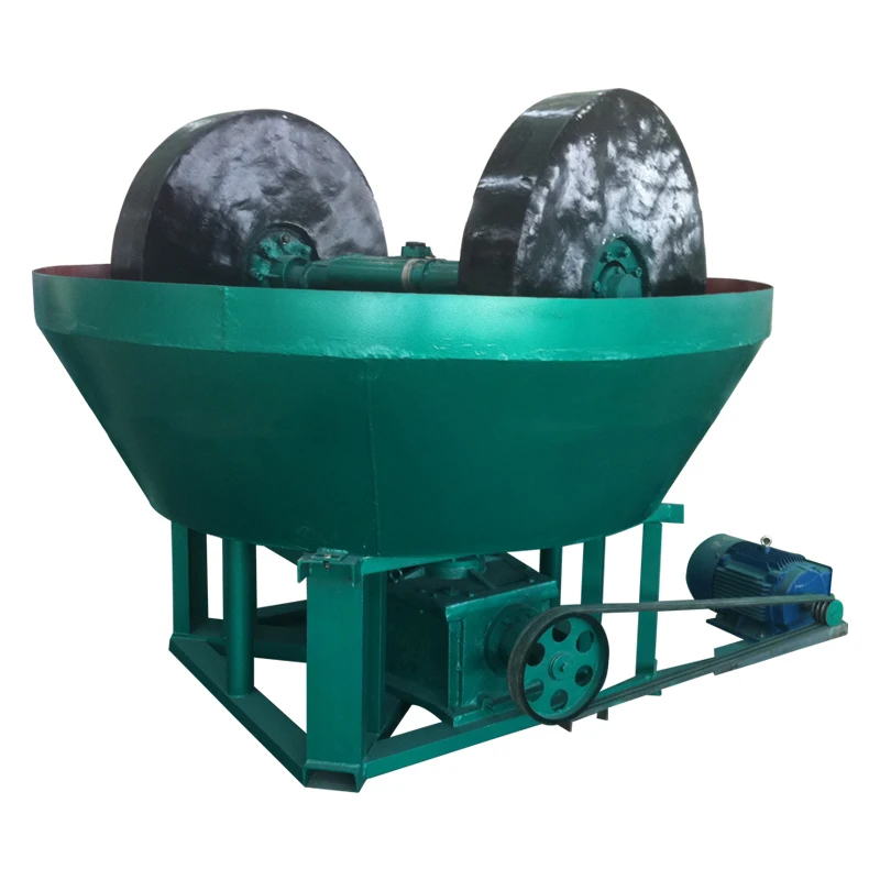 High Quality Gold 1200 Grinding Wet Pan Mill Ore Wet  Pan Mill Price For Sale In South Africa