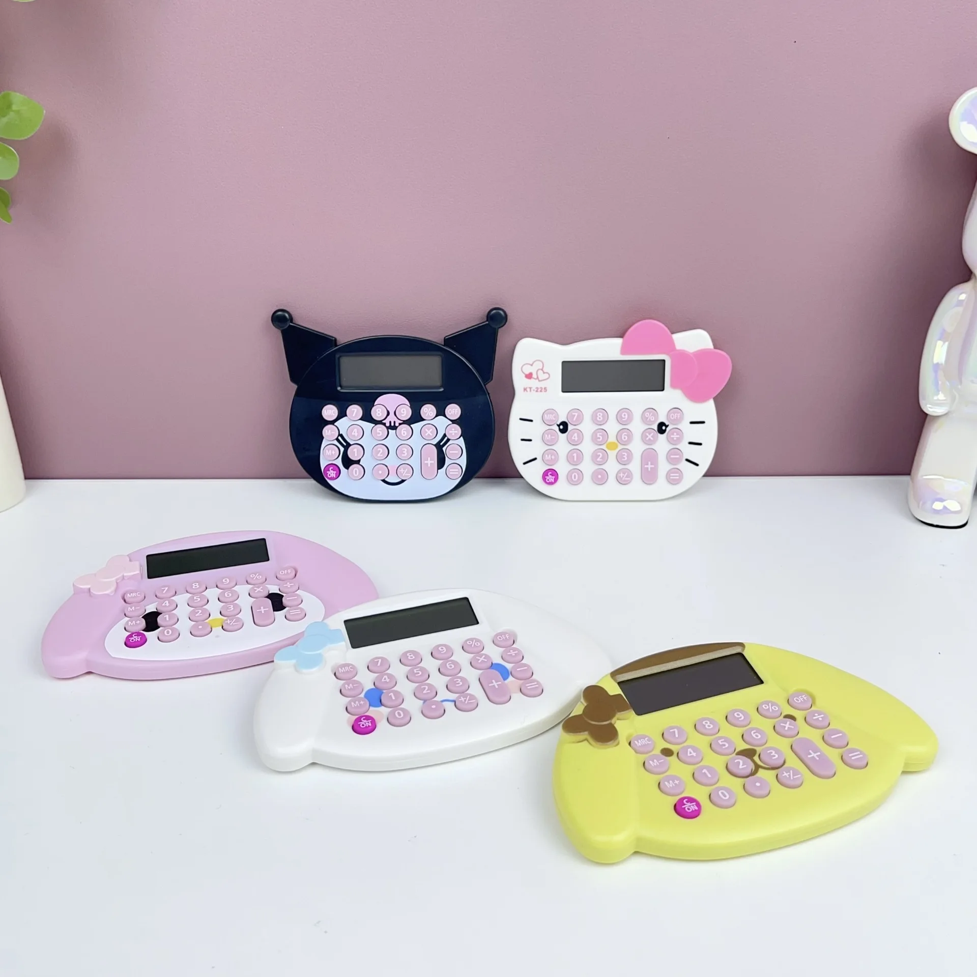 Милый мультяшный Kulomie электронный компьютер Kawaii канцелярские товары для студентов аниме Hello Kt Head математический калькулятор