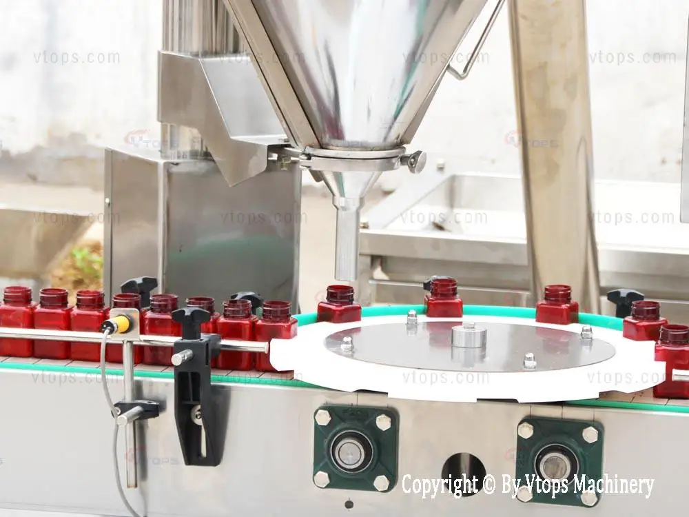CN Supplier CE Toner Flour Spice Salt Sugar Protein Dry Powder Automatic Auger Filler Filling Packing Machine