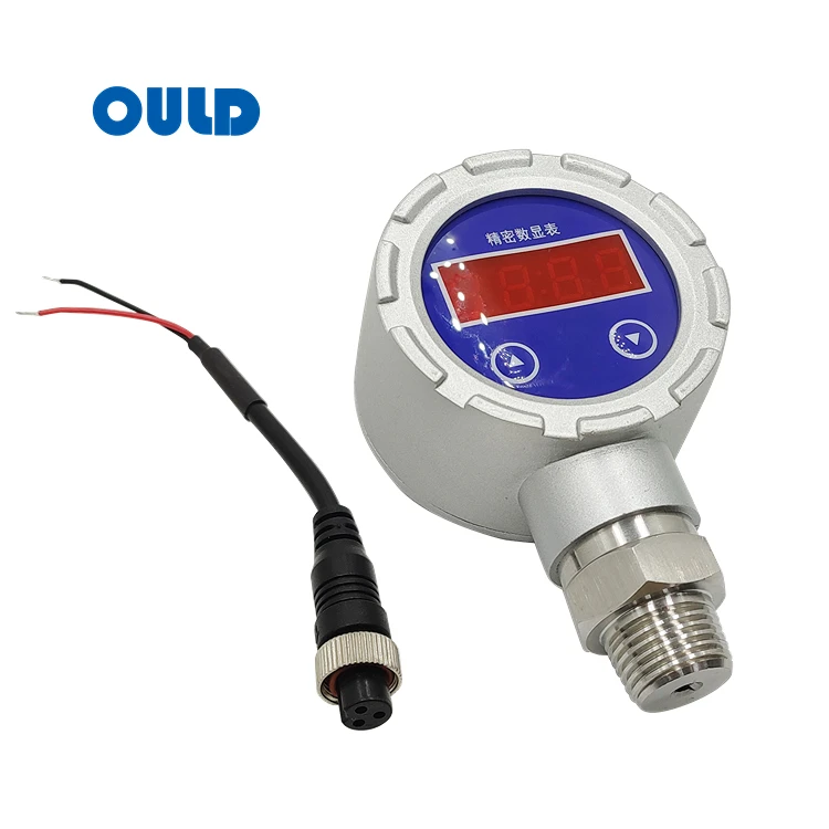 PDU-512  Manufacturer Digital Air Pressure Gauge Meter Manometer Oem Customized Pressure Gauge -1 To 5 Bar 50Bar 3000Psi