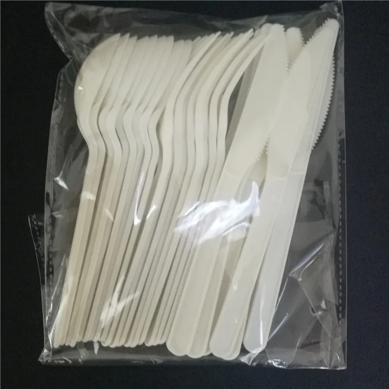 China Wholesale 100% biodegradable 6 inch CPLA cutlery