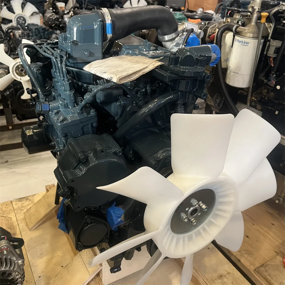 New Excavator Parts Engine Assy V2203 V2403 V3307 V3600 V3800 Diesel Engine Assembly for Kubota