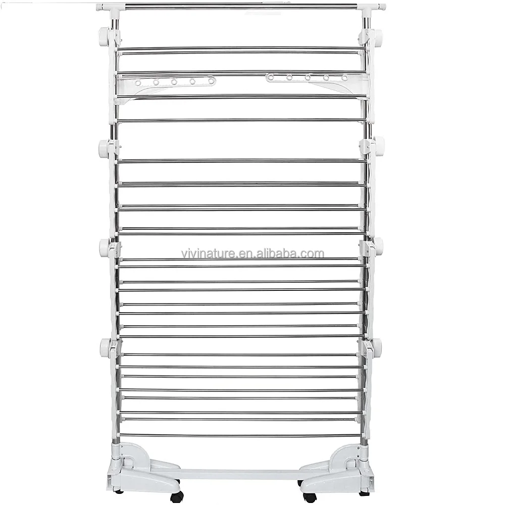 Foldable Multi Layer Cloth Rack Heavy Duty Laundry Dryer