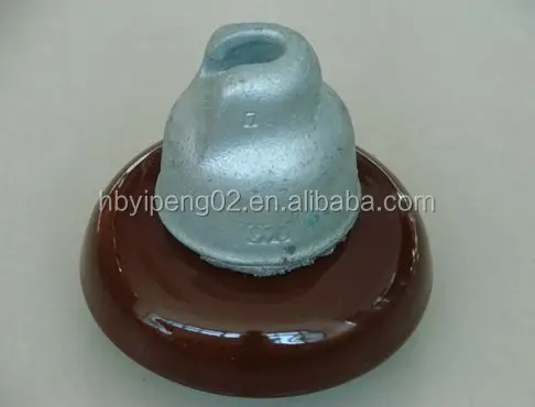 High Voltage Porcelain Disc Insulator with Cap and Pin Suspension type Ceramic Insulator 52-3