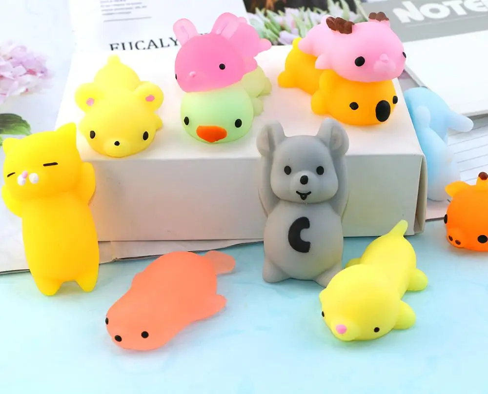  Itsy bitsy сжимаемая кошка мочи сквиши антистресс сжимаемые Смешные сжималки кавайные животные набор смешные