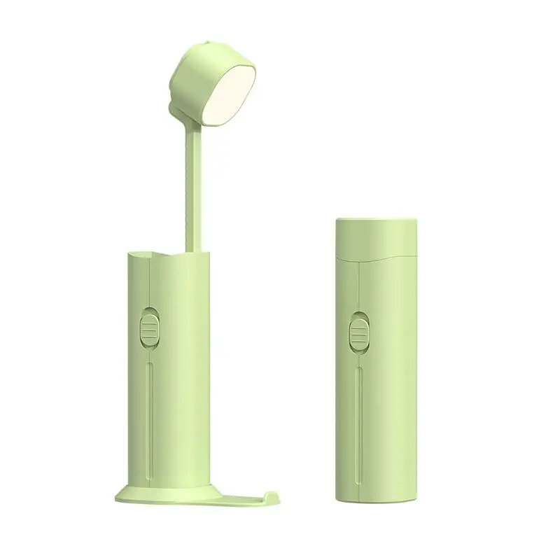Foldable Reading Light Adjustable Bedside Dimming Light Retractable Flashlight Led Table Lamp 2 In 1 Multifunctional Lamps