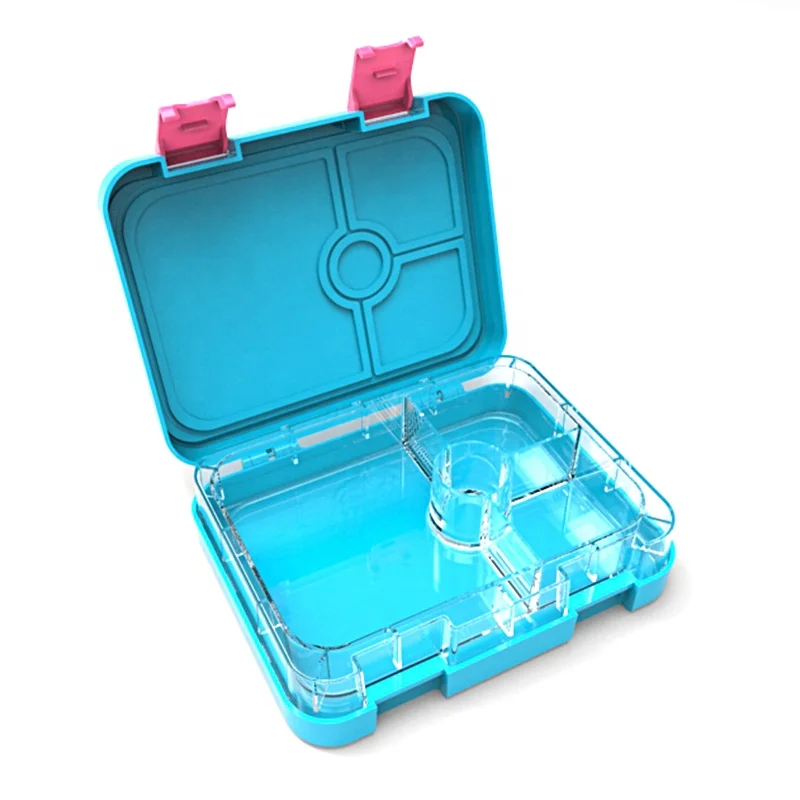 Colorful cute cartoon bento lunch box for child