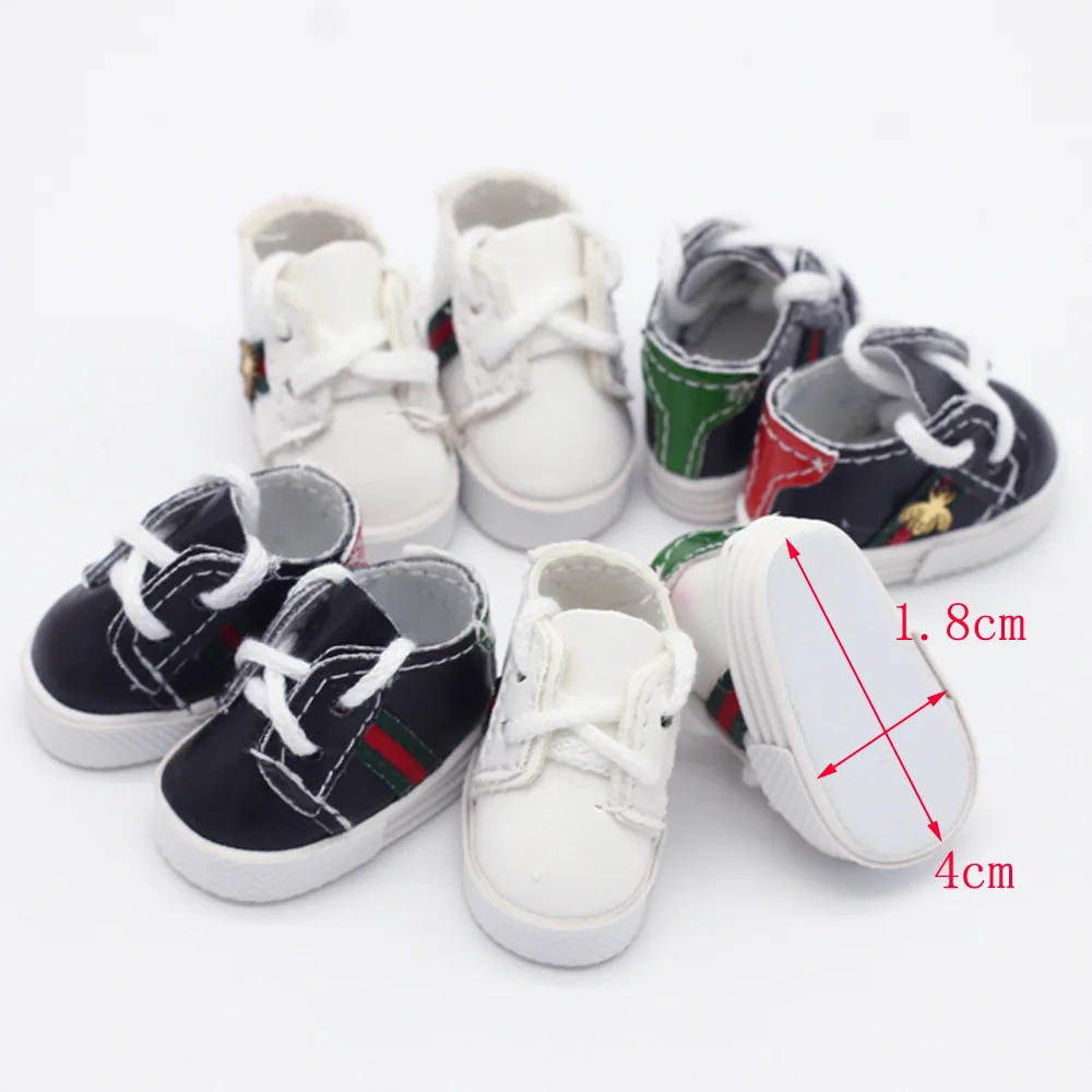 Labubu Cloth 4cm Doll Leather Shoes 15cm Cotton Toy Leisure Sneaker Cute Dress Outfit Clothes Only Doll Clothing