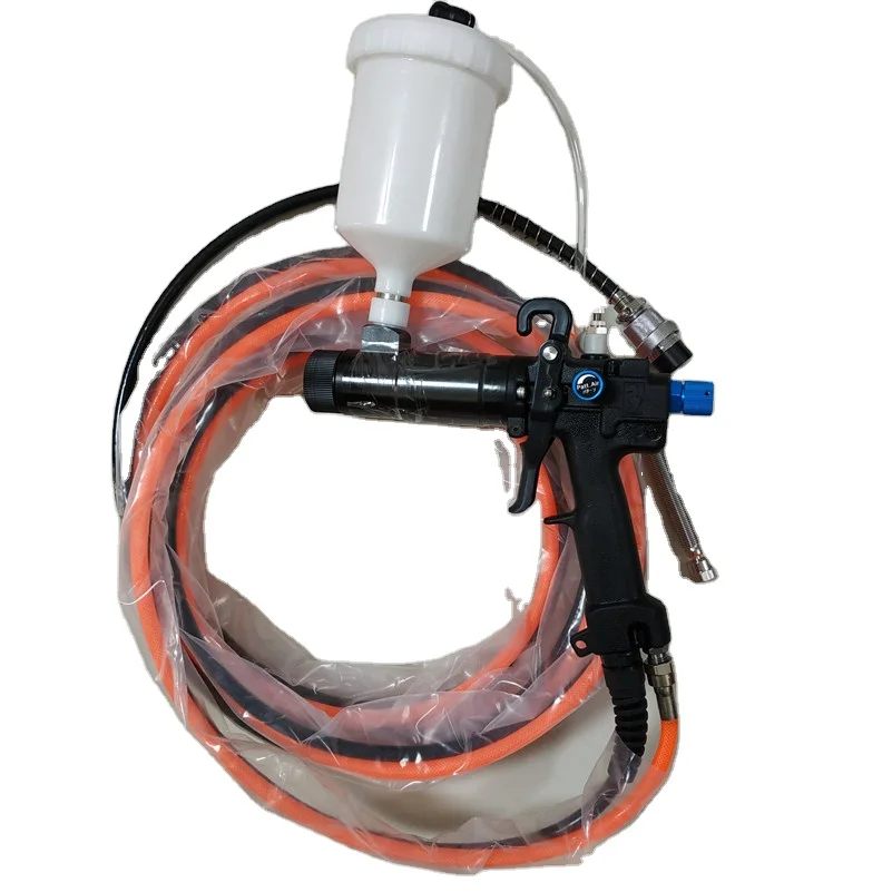 Hima TC-92 Hand-held Sample Test Electrostatic Liquid Spray Gun with Fluid Cup,Manual Liquid Electrostatic Spraying Machine