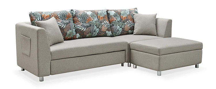 Manufacturers corner sofa design bed with storage function