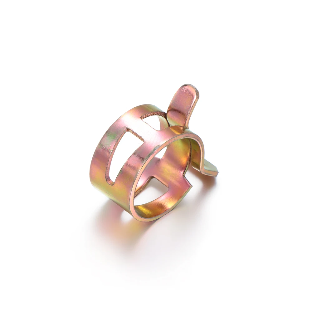 Zinc Spring Steel hose clamping safety spring Clip spring hose clamp for automotive