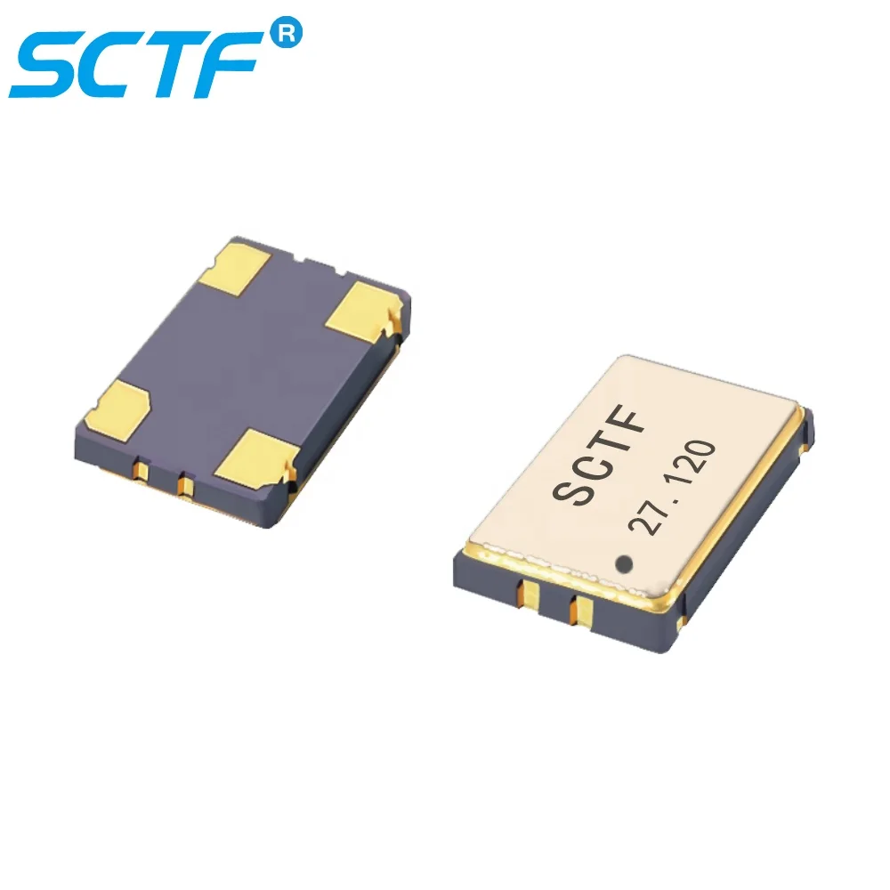 SCTF Passive Components Crystal 7050 7.0mm*5.0mm Oscillators 27.120MHz 27.12MHz 3.3V 50ppm CMOS