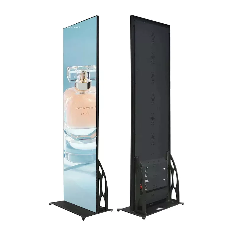 WiFi-Controlled Indoor Advertising LED Display Poster Frame for Shopping Malls Digital Signage and Displays