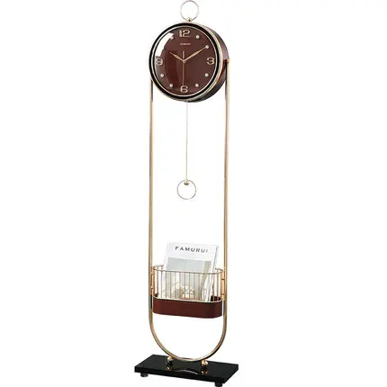 ODM/OEM factory direct sales leather clock face grandfather clock