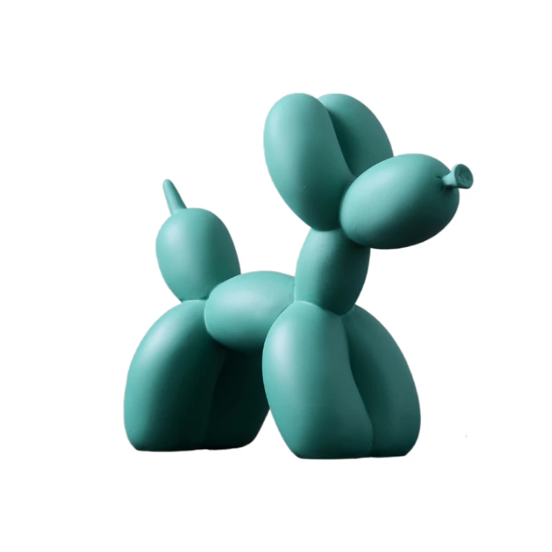 best price Living Room goodies business gifts statue resin sculpture balloon dog for home decor