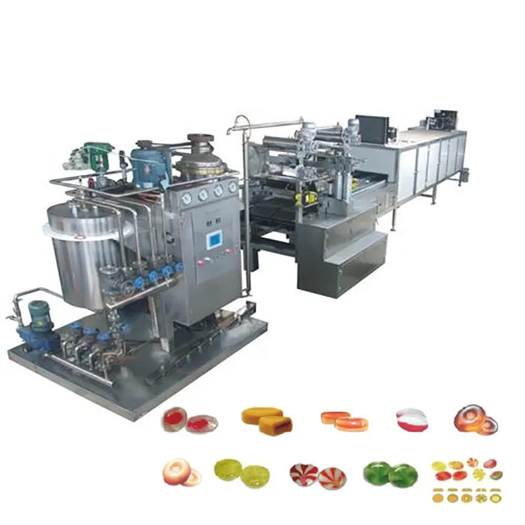 Automatic hard candy making machine price soft jelly gummy candy machine with low price