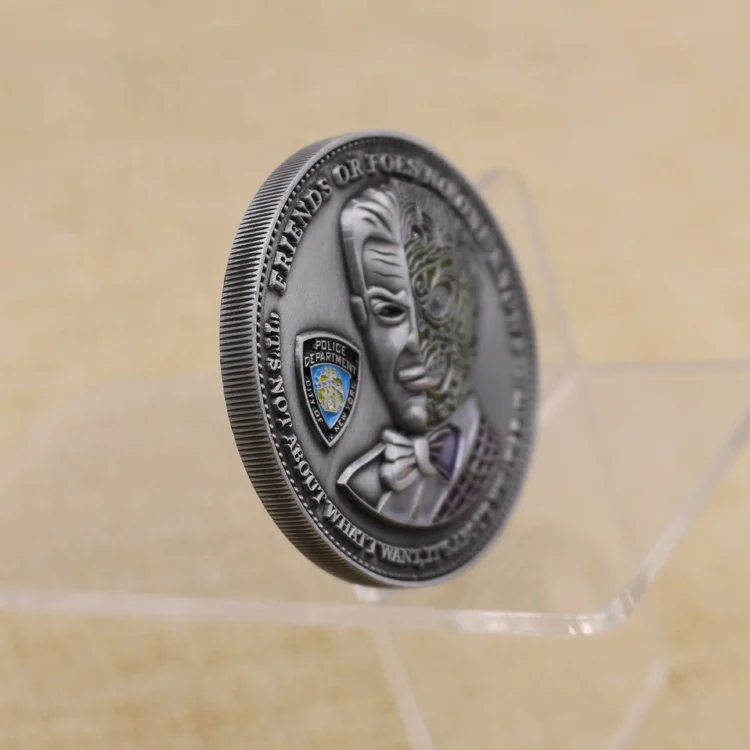 Custom High Quality 3D Antique Nickel Challenge Coin Collection Souvenir Coin