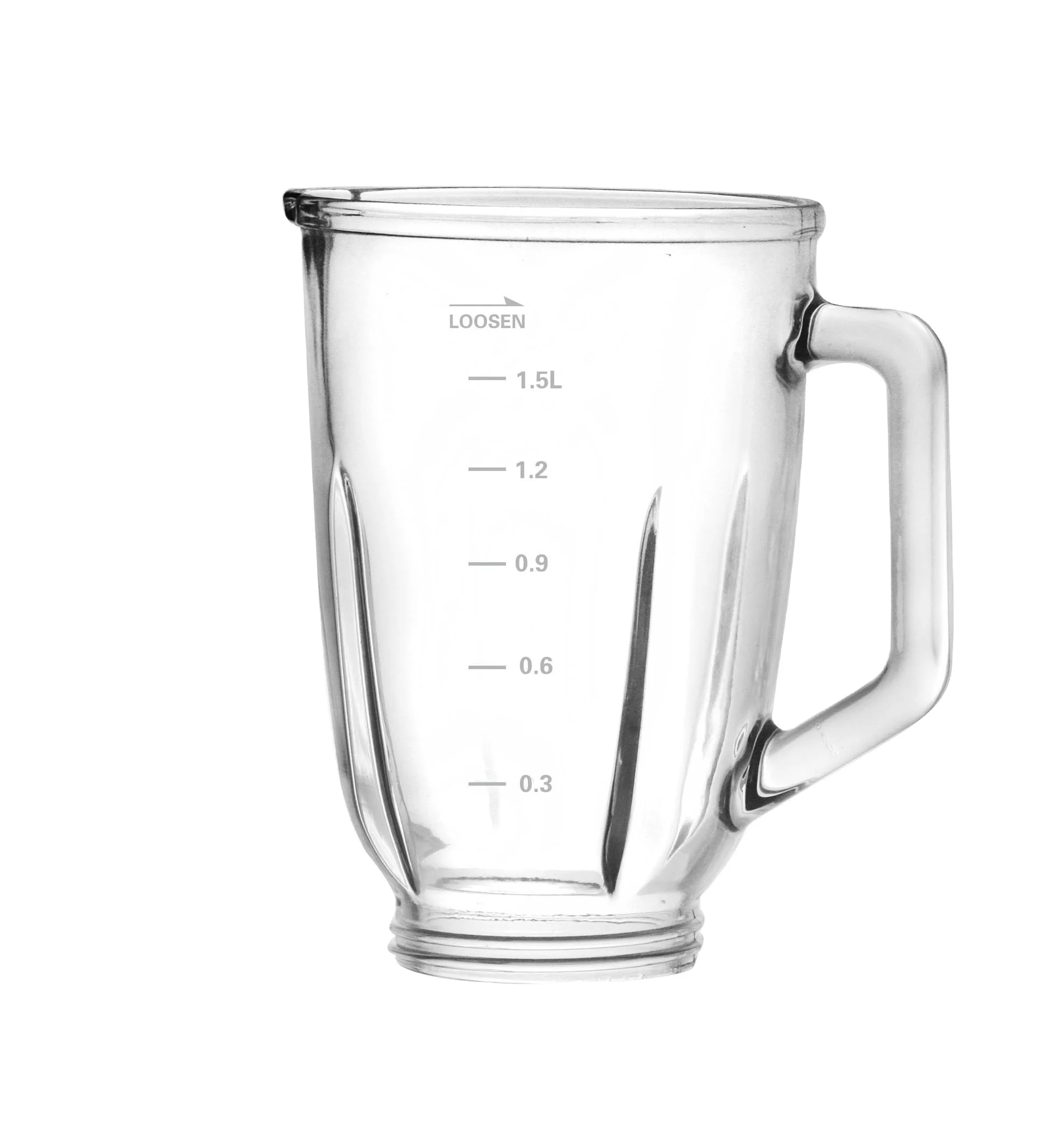 Original Factory discount Panasoni Blender 6 Cup Glass Jar good quality top round Blender Glass jar oster 1.5l Blender jar