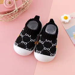 Children shoes boys and girls  children socks shoes soft breathable non-slip fly weave  baby toddler shoes